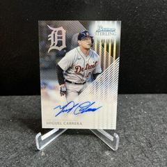 Miguel Cabrera #STA-MC Baseball Cards 2022 Bowman Sterling Tek Autographs Prices