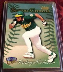 Rickey Henderson #223 Baseball Cards 1999 Ultra Prices