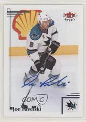Joe Pavelski [Autograph] #22 Hockey Cards 2012 Fleer Retro Prices