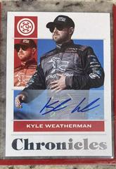 Kyle Weatherman [Autograph] #3 Racing Cards 2022 Panini Chronicles Nascar Prices