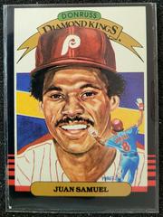 Juan Samuel [Diamond Kings] Baseball Cards 1985 Donruss Prices
