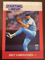 Bret Saberhagen Baseball Cards 1988 Kenner Starting Lineup Prices