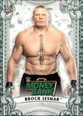 Brock Lesnar #MC-13 Wrestling Cards 2019 Topps WWE Money in the Bank Money Cards Prices
