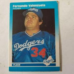 Fernando Valenzuela Baseball Cards 1987 Fleer Mini Prices