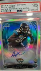 Allen Hurns #AHU Football Cards 2014 Bowman Chrome Rookie Refractor Autographs Prices
