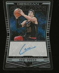 Cedi Osman #GA-COS Basketball Cards 2018 Panini Obsidian Galaxy Autographs Prices