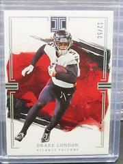 Drake London [Silver] #4 Football Cards 2023 Panini Impeccable Prices