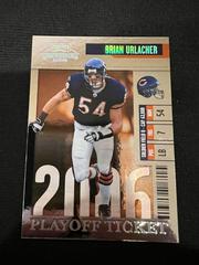Brian Urlacher [Playoff Ticket] #16 Football Cards 2006 Playoff Contenders Prices