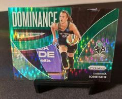 Sabrina Ionescu [Green Pulsar] Basketball Cards 2022 Panini Prizm WNBA Dominance Prices