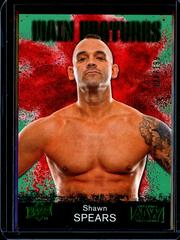 Shawn Spears [Green] Wrestling Cards 2021 Upper Deck AEW Main Features Prices