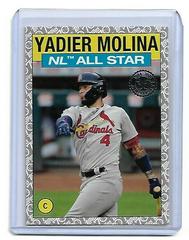 Yadier Molina [Platinum] #86B-19 Baseball Cards 2021 Topps 1986 35th Anniversary Prices