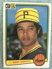 Manny Sarmiento #502 Baseball Cards 1983 Donruss Prices