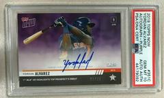 Yordan Alvarez [Autograph Purple] #351C Baseball Cards 2019 Topps Now Prices