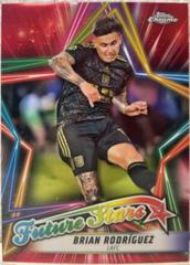 Brian Rodriguez [Red] Soccer Cards 2022 Topps Chrome MLS Future Stars Prices