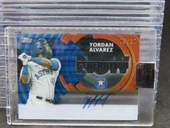 Yordan Alvarez [Blue] #GNA-YA Baseball Cards 2022 Topps Clearly Authentic Generation Now Autographs Prices