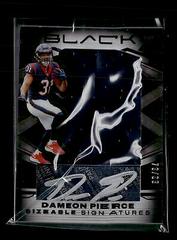 Dameon Pierce Football Cards 2022 Panini Black Sizeable Signatures Rookie Jersey Prices