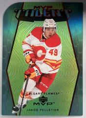 Jakob Pelletier [Green] #MT-40 Hockey Cards 2023 Upper Deck MVP Colors & Contours Prices