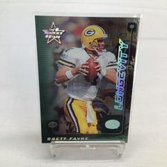 Brett Favre [Longevity] Football Cards 1999 Leaf Rookies & Stars Prices