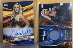 Charlotte Flair [Blue] #OC-CF Wrestling Cards 2019 Topps WWE SummerSlam Autographs Prices