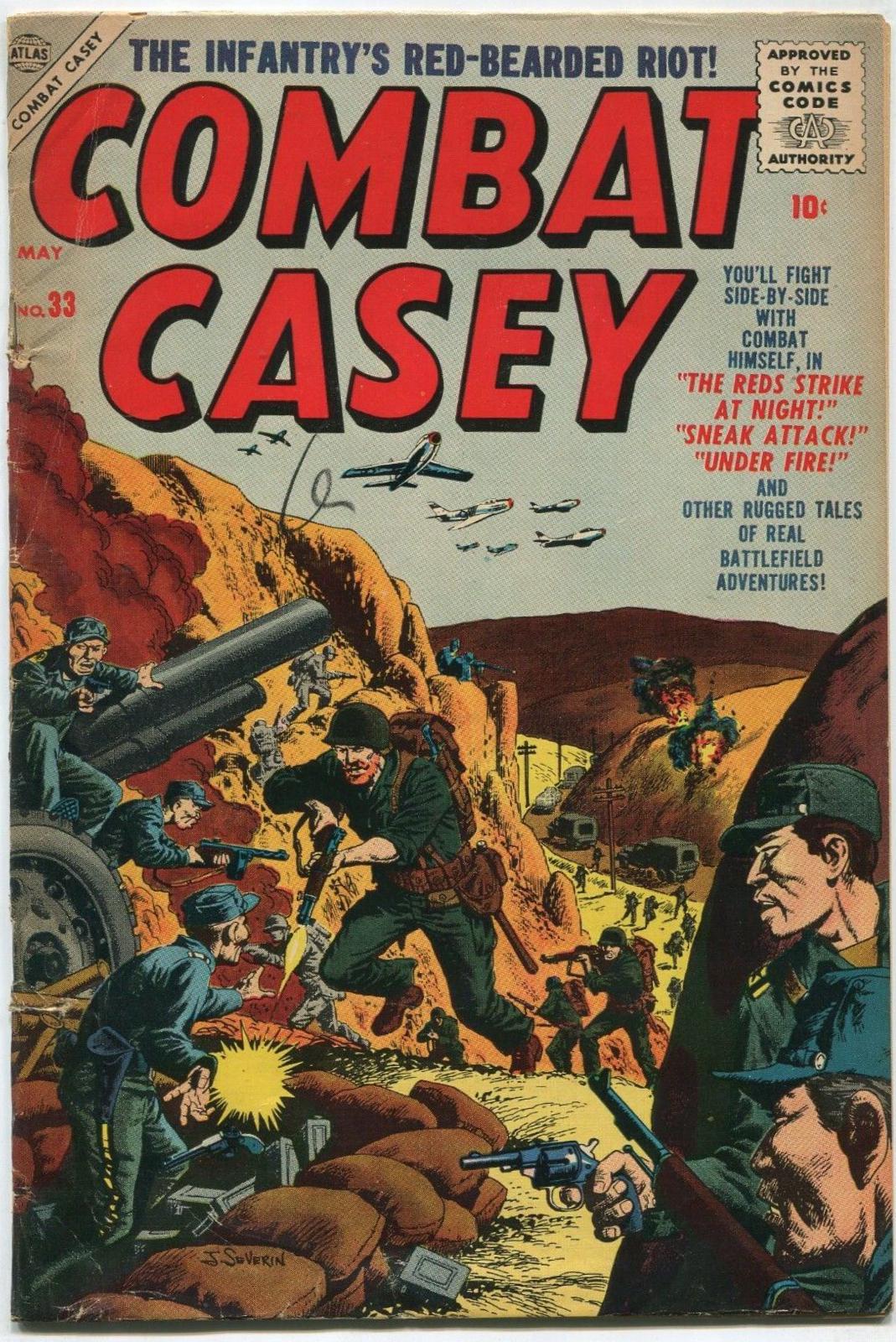 Combat Casey #33 (1957) Comic Books Combat Casey