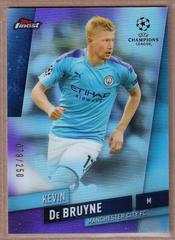 Kevin De Bruyne [Purple Refractor] Soccer Cards 2019 Finest UEFA Champions League Prices