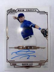 Gavin Lux #CA-GL2 Baseball Cards 2019 Leaf Trinity Clear Autograph Prices