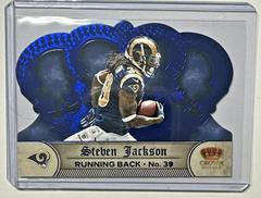 Steven Jackson [Blue] Football Cards 2012 Panini Crown Royale Prices