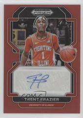 Trent Frazier #DP-TFR Basketball Cards 2022 Panini Prizm Draft Picks Autographs Prices