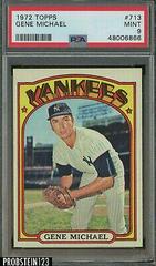 Gene Michael #713 Baseball Cards 1972 Topps Prices