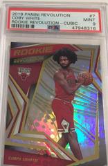 Coby White [Cubic] #7 Basketball Cards 2019 Panini Revolution Rookie Revolution Prices