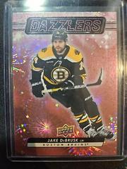Jake DeBrusk [Pink] #DZ-1 Hockey Cards 2023 Upper Deck Dazzlers Prices