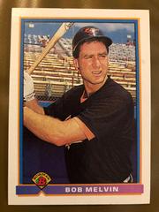 Bob Melvin #89 Baseball Cards 1991 Bowman Prices