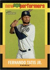 Fernando Tatis Jr #NAP24 Baseball Cards 2020 Topps Heritage New Age Performers Prices