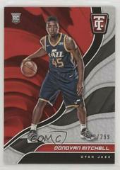 Donovan Mitchell #113 Basketball Cards 2017 Panini Totally Certified Prices