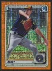 Aaron Ashby [Orange Refractor] #BCP-57 Baseball Cards 2020 Bowman Chrome Prospects Prices