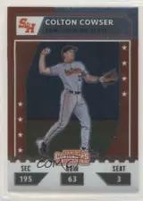 Colton Cowser Baseball Cards 2021 Panini Elite Extra Edition College Tickets Optic Prices
