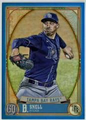 Blake Snell [Blue Refractor] #27 Baseball Cards 2021 Topps Gypsy Queen Chrome Box Toppers Prices