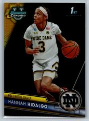 Hannah Hidalgo [Black Shimmer] #26 Basketball Cards 2023 Bowman Chrome University Prices