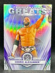 Cedric Alexander #CG-3 Wrestling Cards 2021 Topps Chrome WWE Cruiserweight Greats Prices