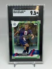 Kylian Mbappe [Jade Edition] #100 Soccer Cards 2022 Topps UEFA Club Competitions Prices