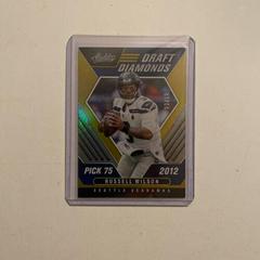 Russell Wilson [Spectrum Gold] #DD-1 Football Cards 2022 Panini Absolute Draft Diamonds Prices