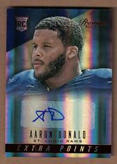 Aaron Donald [Extra Points Red Autograph] #202 Football Cards 2014 Panini Prestige Prices