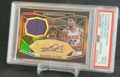 Deandre Ayton [Orange] #DAY Basketball Cards 2018 Panini Obsidian Rookie Jersey Autographs Prices