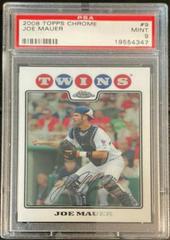 Joe Mauer #9 Baseball Cards 2008 Topps Chrome Prices