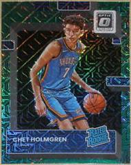 Chet Holmgren [Choice Dragon] #208 Basketball Cards 2022 Panini Donruss Optic Prices