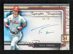 Trea Turner Baseball Cards 2023 Topps Museum Collection Superstar Showpieces Autographs Prices