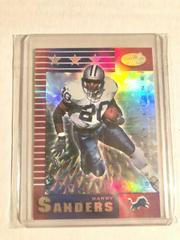Barry Sanders [Mirror Red] #159 Football Cards 1999 Leaf Certified Prices