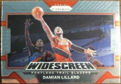Damian Lillard #6 Basketball Cards 2021 Panini Prizm Widescreen Prices