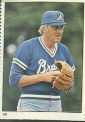 Phil Niekro #68 Baseball Cards 1982 Fleer Stamps Prices