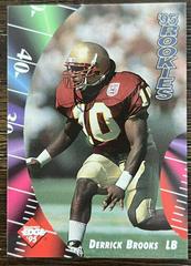 DERRICK BROOKS Football Cards 1995 Collector's Edge Rookies Prices